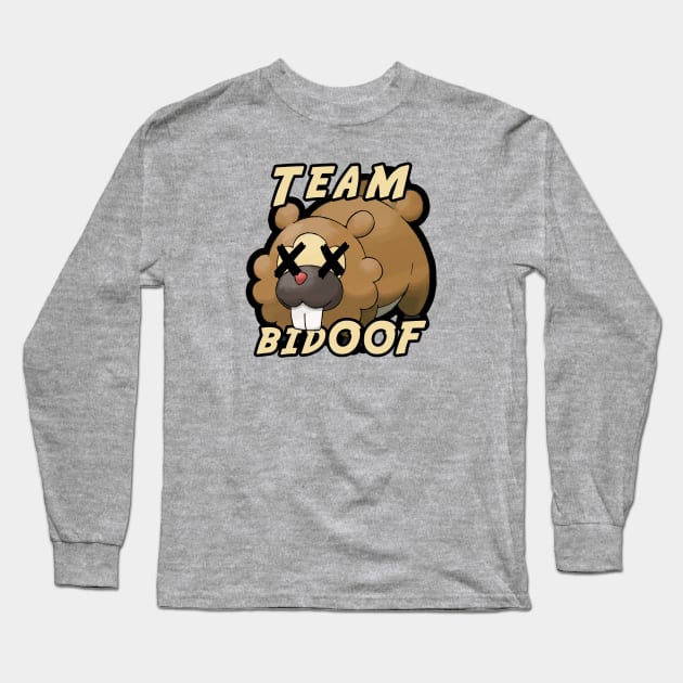 Team BidOOF Long Sleeve T-Shirt by patricksdrumstore